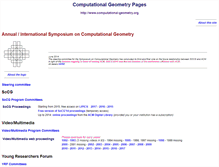 Tablet Screenshot of computational-geometry.org